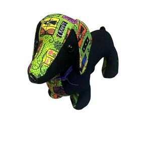 Homemade Halloween Dachshund Plush Stuffed Animal